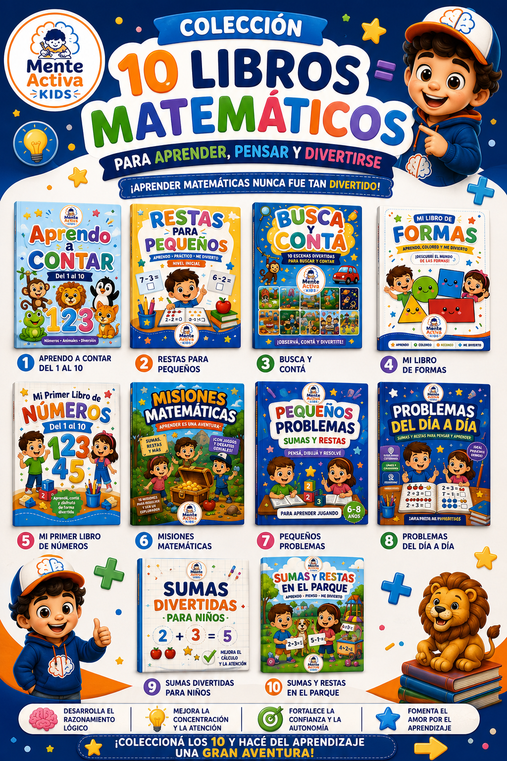 MEGA PACK MENTE ACTIVA KIDS