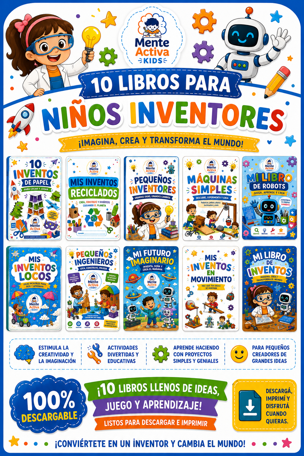 MEGA PACK MENTE ACTIVA KIDS